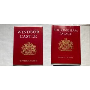 2 Guide Books: Windsor Castle & Buckingham Palace